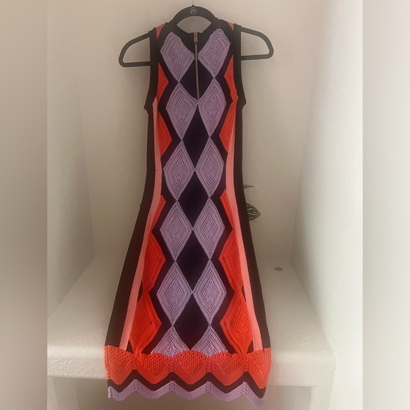 Gianni Versace Colorful Crochet Dress - Picture 2 of 2